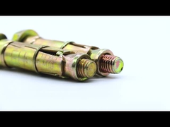 Carbon Steel Kleurrijk Zinkgeplatte Sleeve Expansion Anchor Bolt met Hole C/W Hex Nut & Wahser