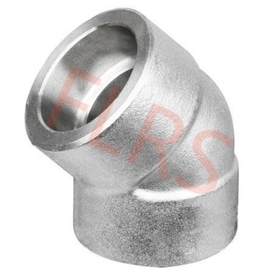 kopen Contactdooslas de Montageroestvrij staal A182 F304 F316 van de 45 Graadelleboog Gesmeed Pijpleiding online manufacture