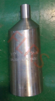 kopen Van het de Pijpuitsteeksel van MSS het SP95 Gesmede Swage Zonderlinge Roestvrije staal A182 F304/304L online manufacture
