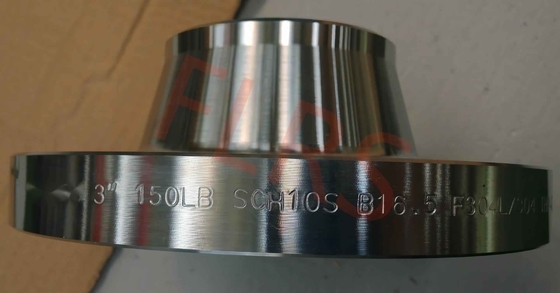 kopen A182 F304/304L hieven van het de Halsroestvrije staal van het Gezichtslassen de Pijpflens SCH10S 3 op Duim online manufacture