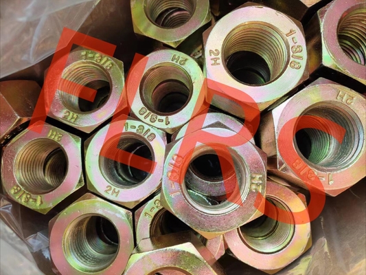 kopen 13/8“ Bichromate van Gr. 2H van het Legeringsstaal bedekte Zware Hexuitdraainoot voor Flensbout met een laag online manufacture