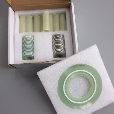 kopen Het zink plateerde de Spiraalvormige Uitrusting van de de Isolatiepakking van de Gekronkelde Pakkings Phenolic Flens online manufacture