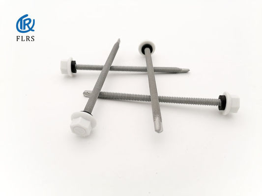 kopen Hexuitdraai Nylon Flens Hoofd Zelf het Boren Hoogwaardige Anticorrosieve de Deklaagoppervlakte van de Staalschroef online manufacture