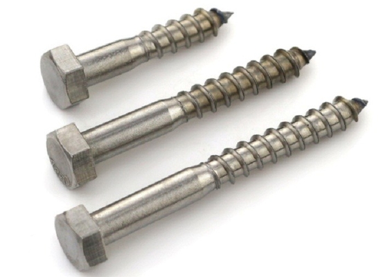 kopen 1/4“ - de de Hoofd Houten Schroeven van 1 1/4“ het Roestvrije staalhexuitdraai van ASME B 18.2.1/Bouten van de Hexuitdraaivertraging online manufacture