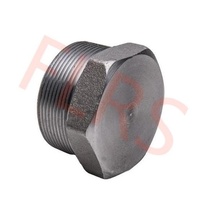 Materiaal van MNPT BSPT paste Hexagon Hoofdstop A182 F316 ASME B16.11 in