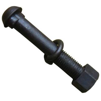 De ronde Hoofdbout DIN Bouten ASME B18.10 van Spoorvissen van 5903 - 1 de Elliptische Halsspoor