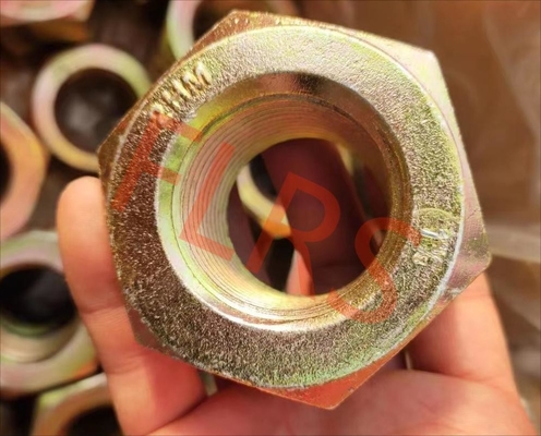 Bichromate bedekte Zware Hexuitdraainoot 1/4“ - 4“ Legeringsstaal ASTM A194 Gr. 2HM For Flange Bolt met een laag