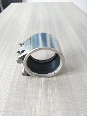 Eenbuiscouplage/klemgreeptype Materiaal roestvrij staal SS316+NBR DN150