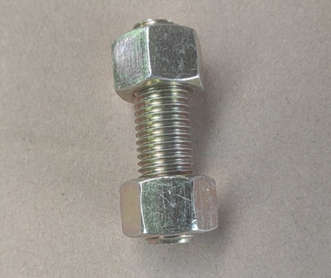 Bichroom coating stud bolt ASME A193 B16 met hex noot A194 Gr. 7/draadstaaf