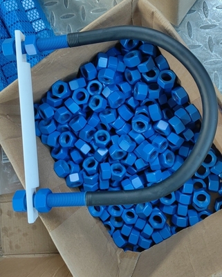 Xylan Fluorkoolstof gecoate U-bout met Polyshrink 4 Nuts Washer