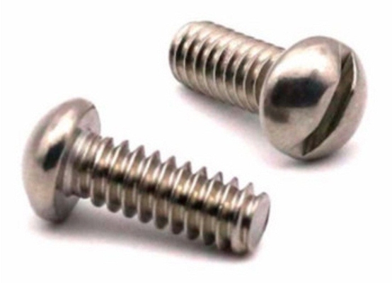 ASME/ANSI B 18.6.3/QJ2837 Ronde hoofdbout met slot / Mechine schroef met volledige draad dekking