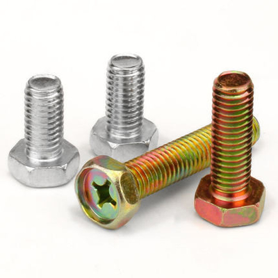 Carbon Steel M4-M8 gegalvaniseerde Philips Socket Hex hoofdbouten met inleg GB29.2 UNC draad