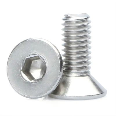 DIN 7991 Roestvrij staal Hex Socket Countersunk Head Schroeven A2/A4 Grade Machine Bolts Flat Head Allen Drive bevestigingsmiddelen