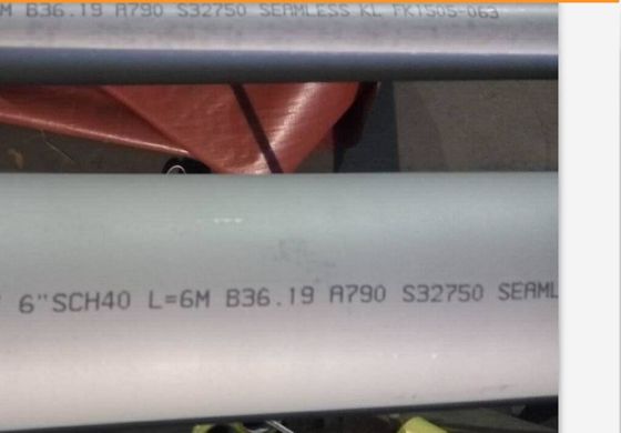 Kwaliteit Naadloze SCH10 ASTM A790 12m Duplexroestvrij staalpijp Fabriek
