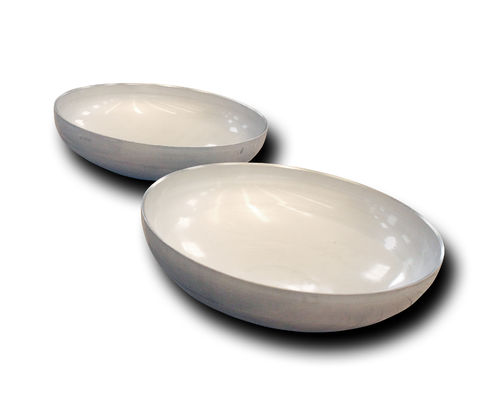 De olie schilderde de Schotelbeëindigen van Drukvattorispherical