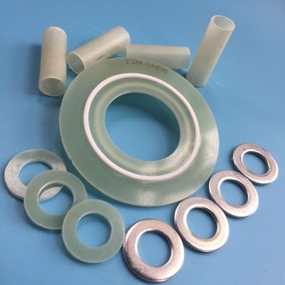 Het type E poetste 1/2“ G10 van de Pakkingsuitrustingen van de Flensisolatie Spiraalvormige Gekronkelde Pakking op