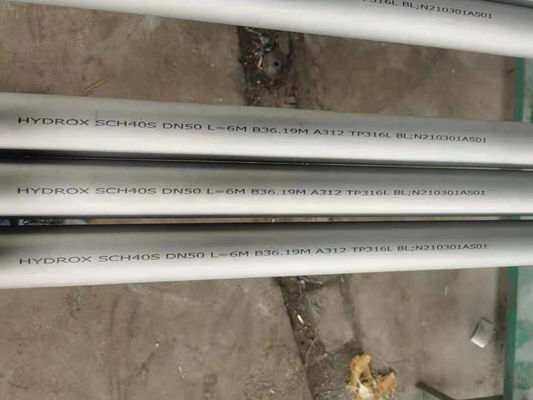 Kwaliteit TP316L naadloze Roestvrij staalpijp ASTM A312 met Beëindigenglb Fabriek