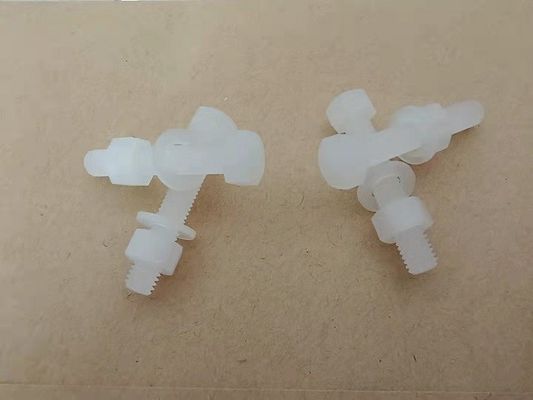 De Corrosiebestendige Hexuitdraai van PVDF. Bout met Hexuitdraai. Noot en Vlakke Wasmachine