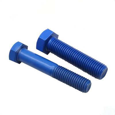 M2-M52 de Kleurrijke PTFE-Hoofdbout van de Deklaaghexuitdraai met Hoogtepunt/half UNC/de Draad van UNF/BSW-